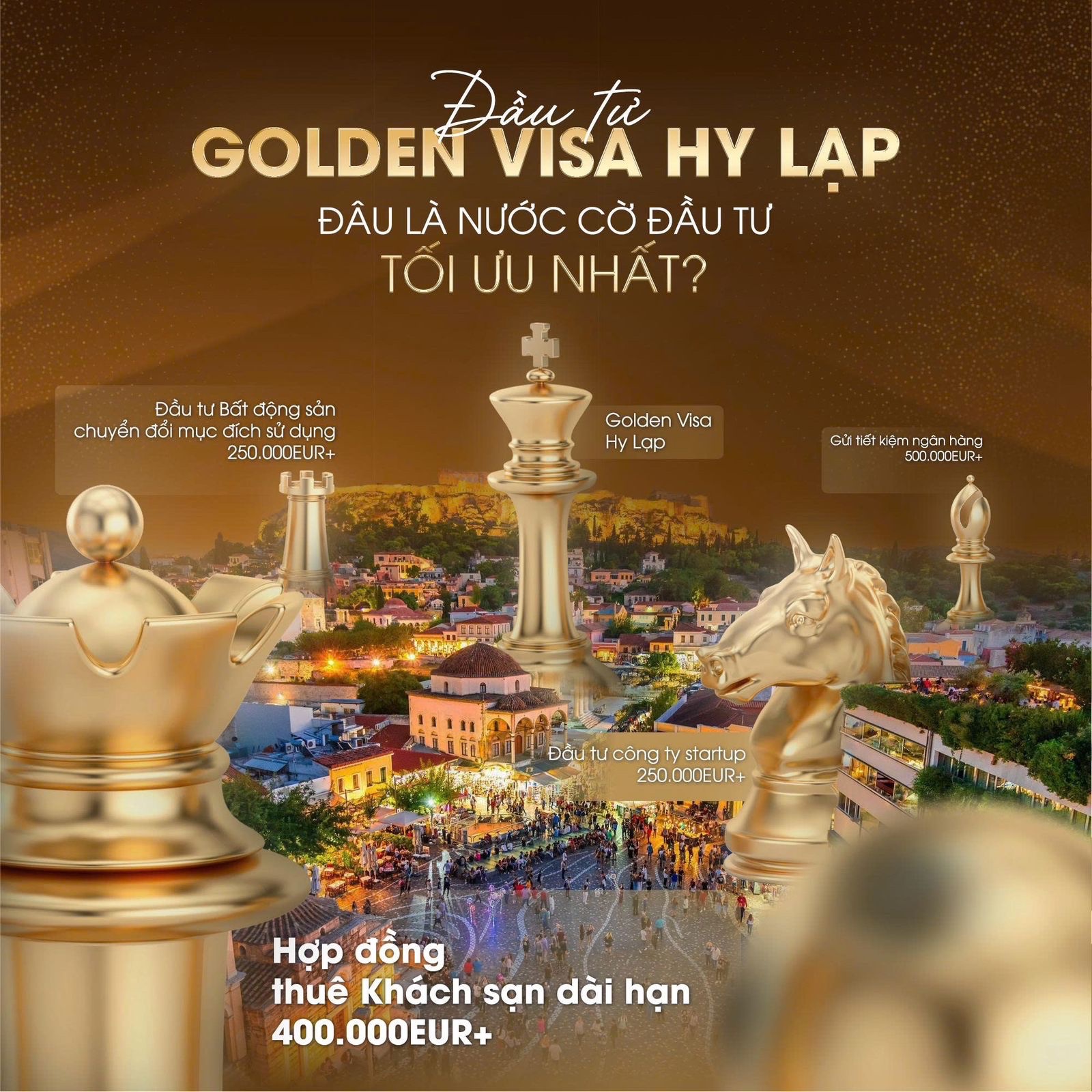ĐẦU TƯ GOLDEN VISA HY LẠP: ĐÂU LÀ NƯỚC CỜ ĐẦU TƯ TỐI ƯU NHẤT?