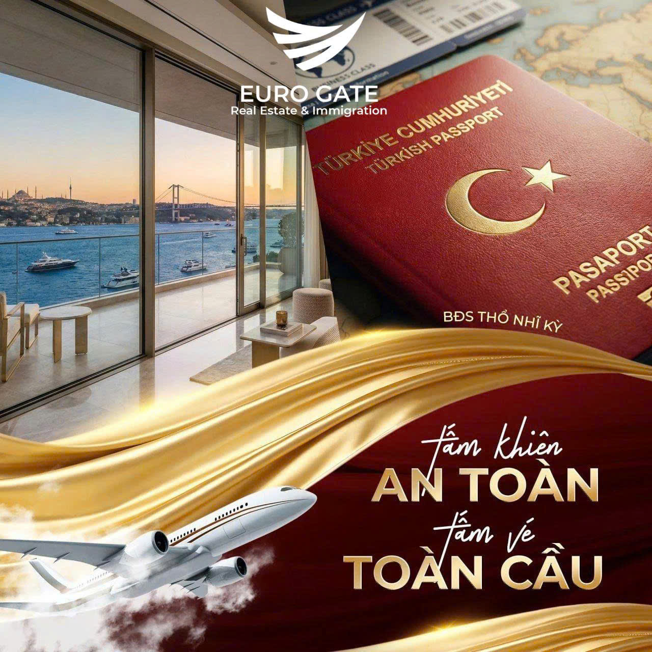 BẤT ĐỘNG SẢN THỔ NHĨ KỲ: TẤM KHIÊN AN TOÀN – TẤM VÉ TOÀN CẦU